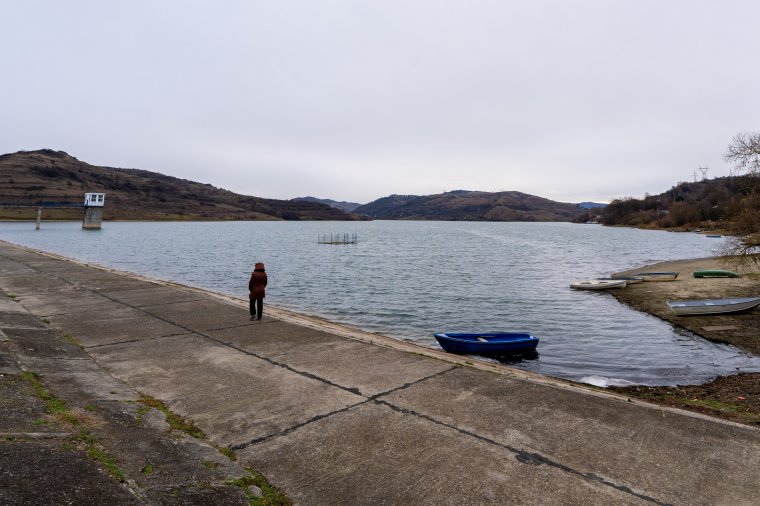 Ürítik a bözödújfalusi gyűjtőtavat – videóval