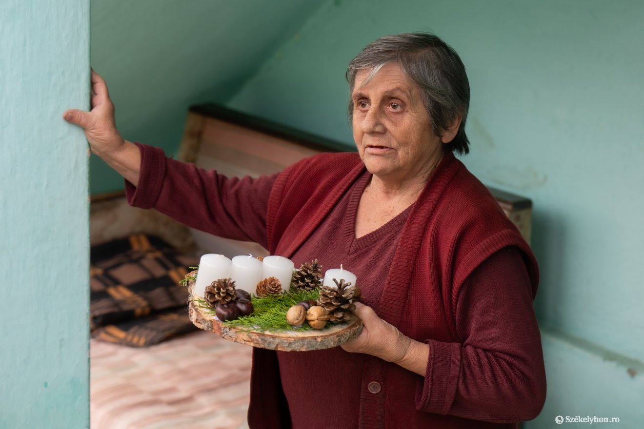 Matild néni is szívesen fogadta a látogatókat •  Fotó: Haáz Vince