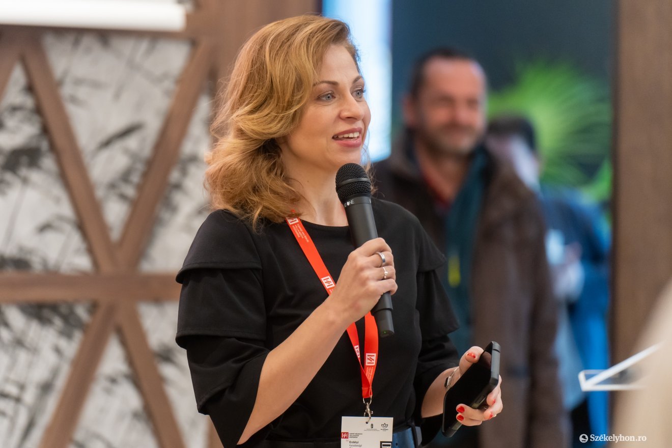 Hajnal Virág főosztályvezető •  Fotó: Haáz Vince