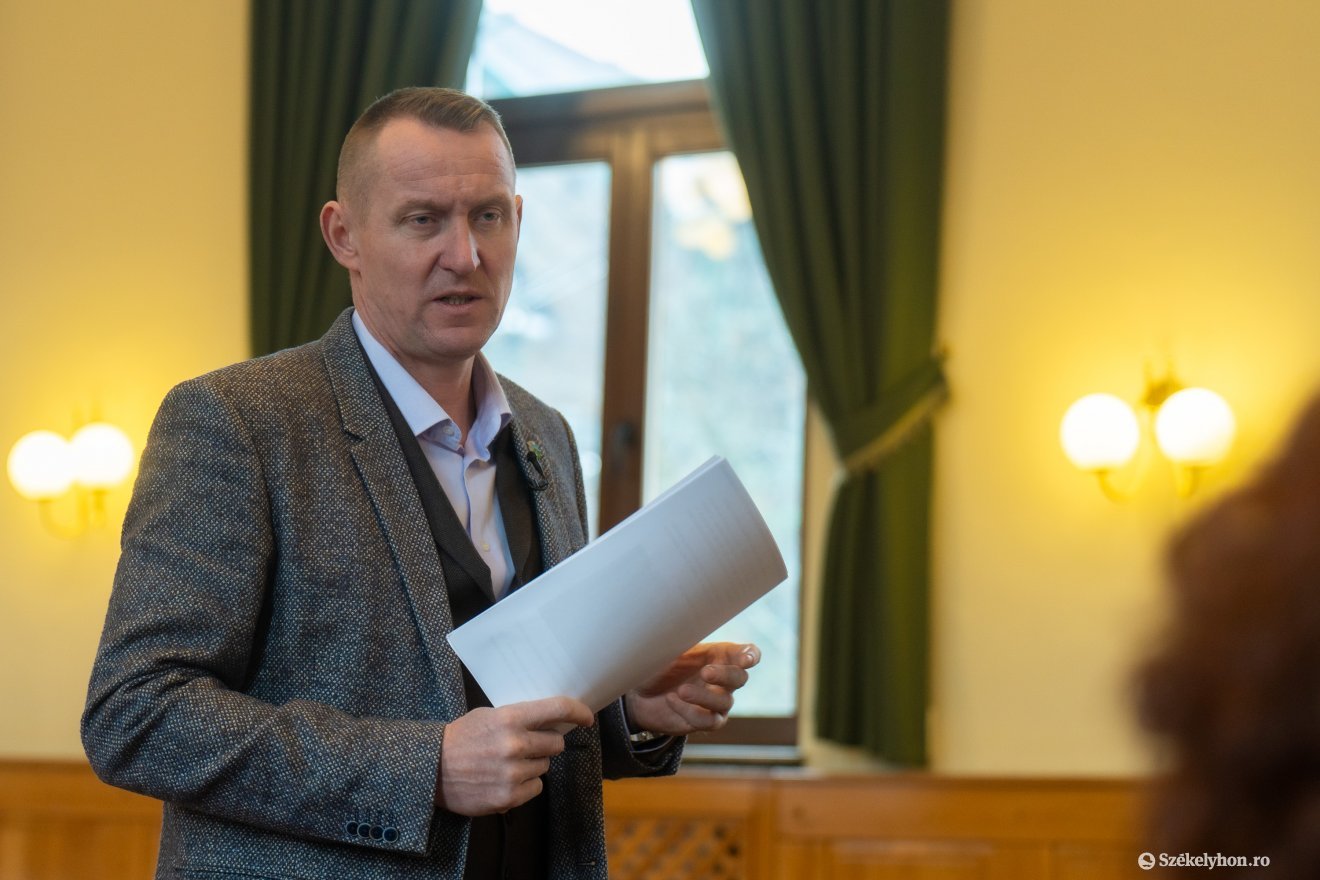 Fülöp László Zsolt polgármester •  Fotó: Haáz Vince