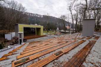 A tér kész, már csak meg kell tölteni élettel