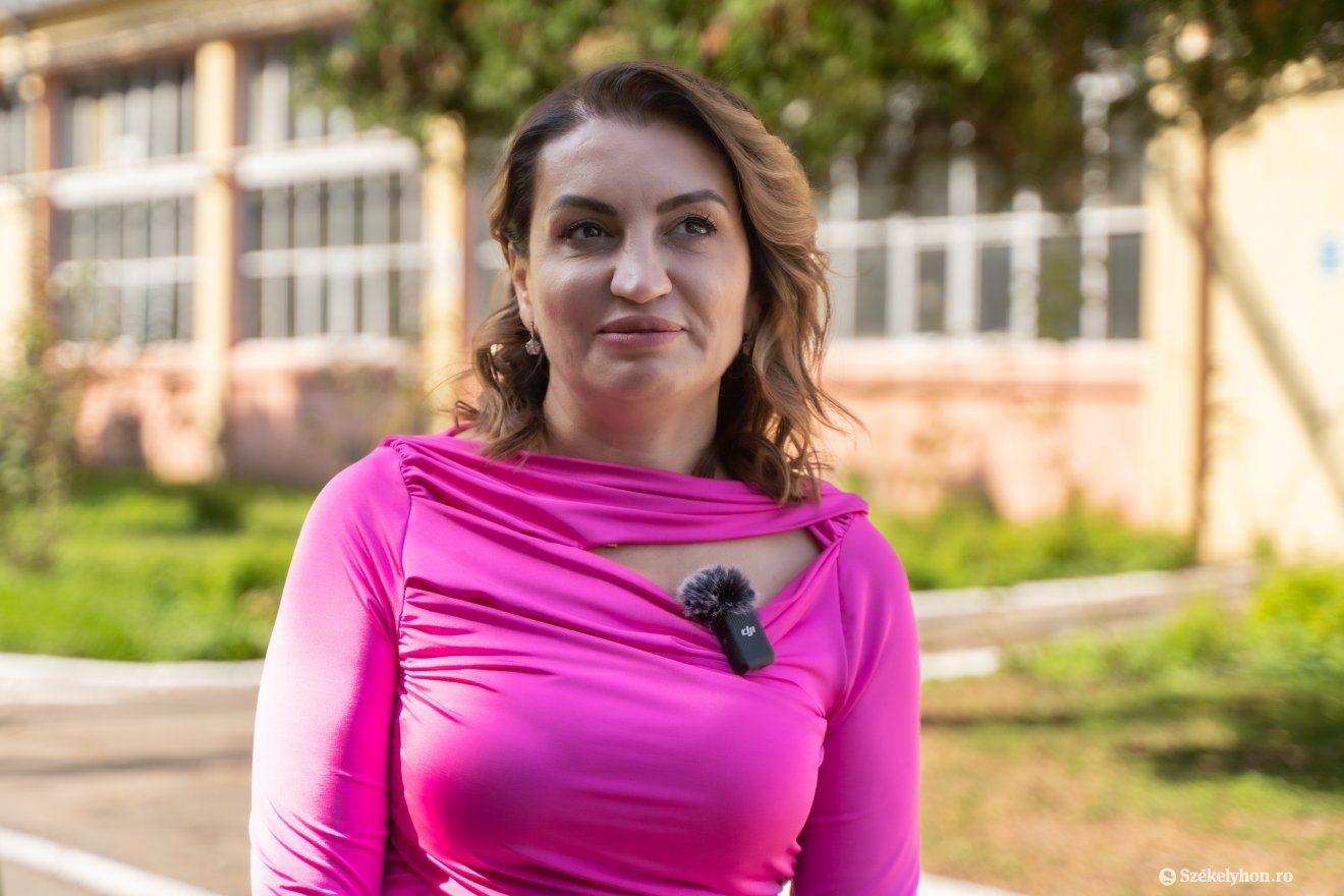 Mihaela Neagu gyártulajdonos •  Fotó: Haáz Vince