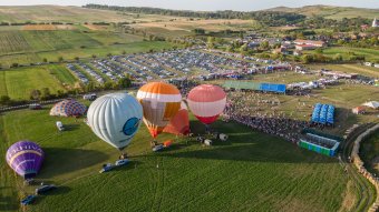 Három napig a hőlégballonoké volt a főszerep Nyárádköszvényesen