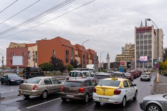Lezárták a marosvásárhelyi Dózsa György utcát