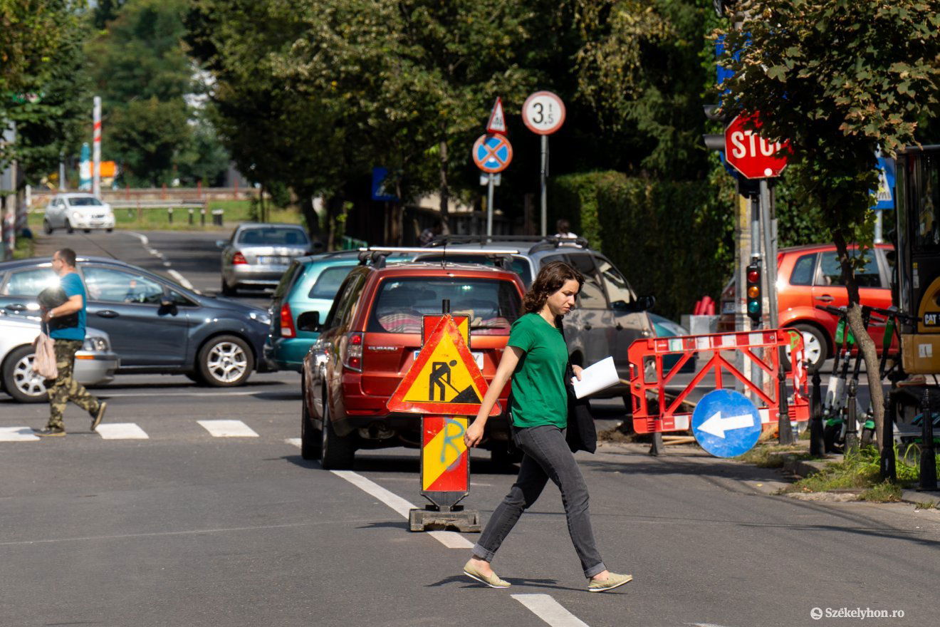 Ígérik, egyszerűbb és gyorsabb lesz a forgalom, ha kész lesz minden •  Fotó: Haáz Vince