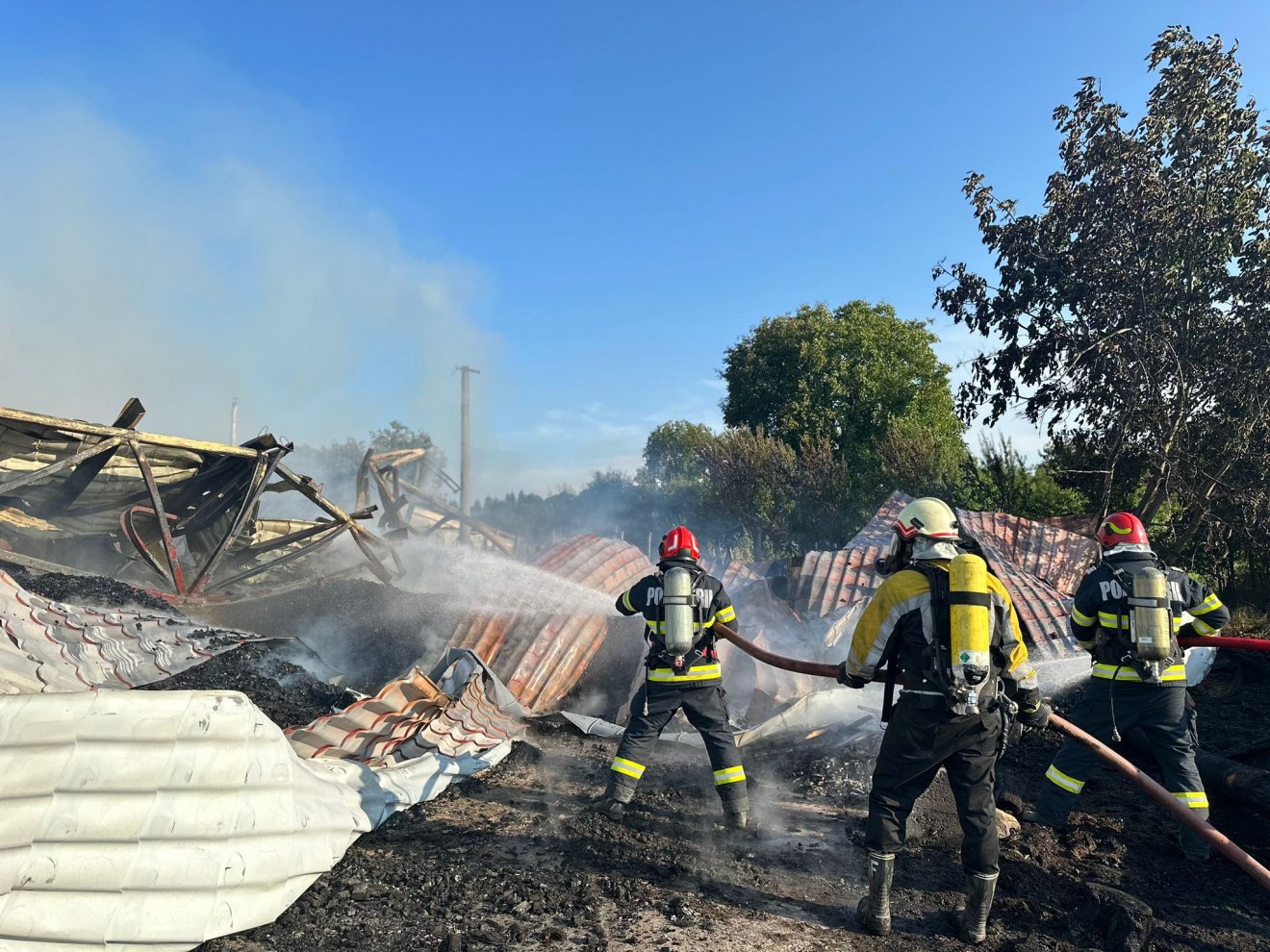 •  Fotó: Maros megyei tűzoltóság