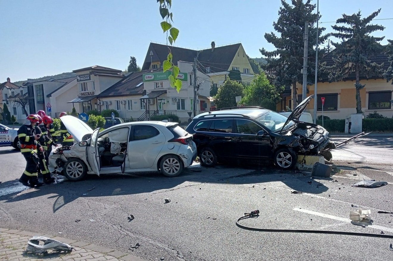 •  Fotó: Info Trafic Mureș Facebook-csoport