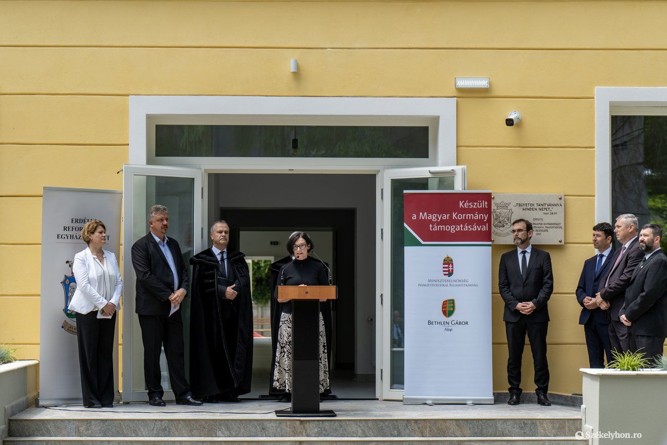Brendus Réka: a bölcsőde egy mérföldkő a holnap felé vezető úton •  Fotó: Haáz Vince