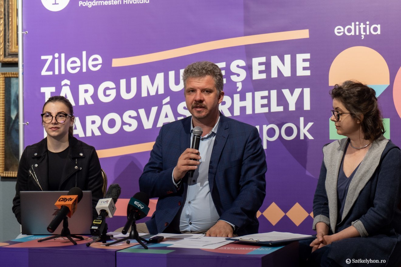 Soós Zoltán:  a találkozások napjai lesznek a városnapok •  Fotó: Haáz Vince