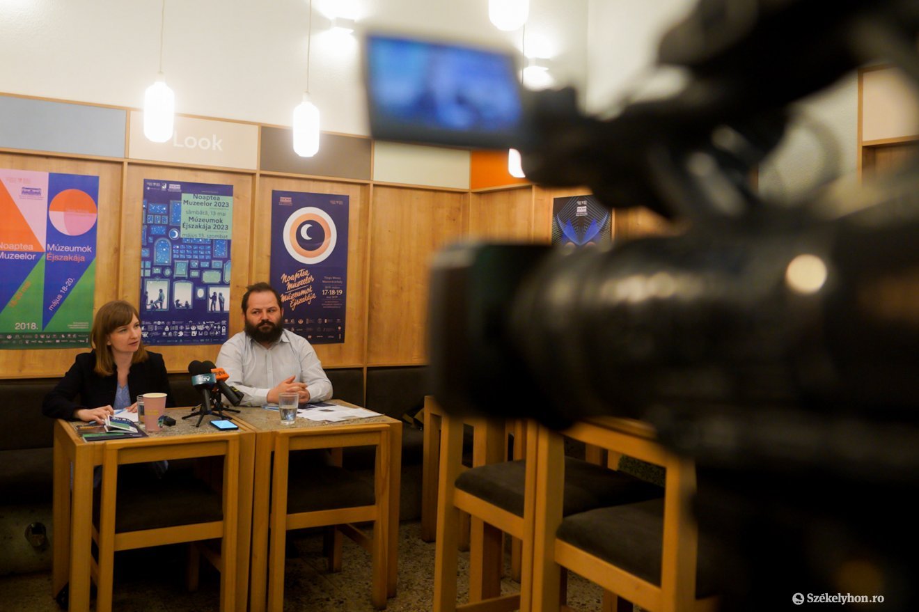 A két főszervező beszélt a részletes programról •  Fotó: Haáz Vince