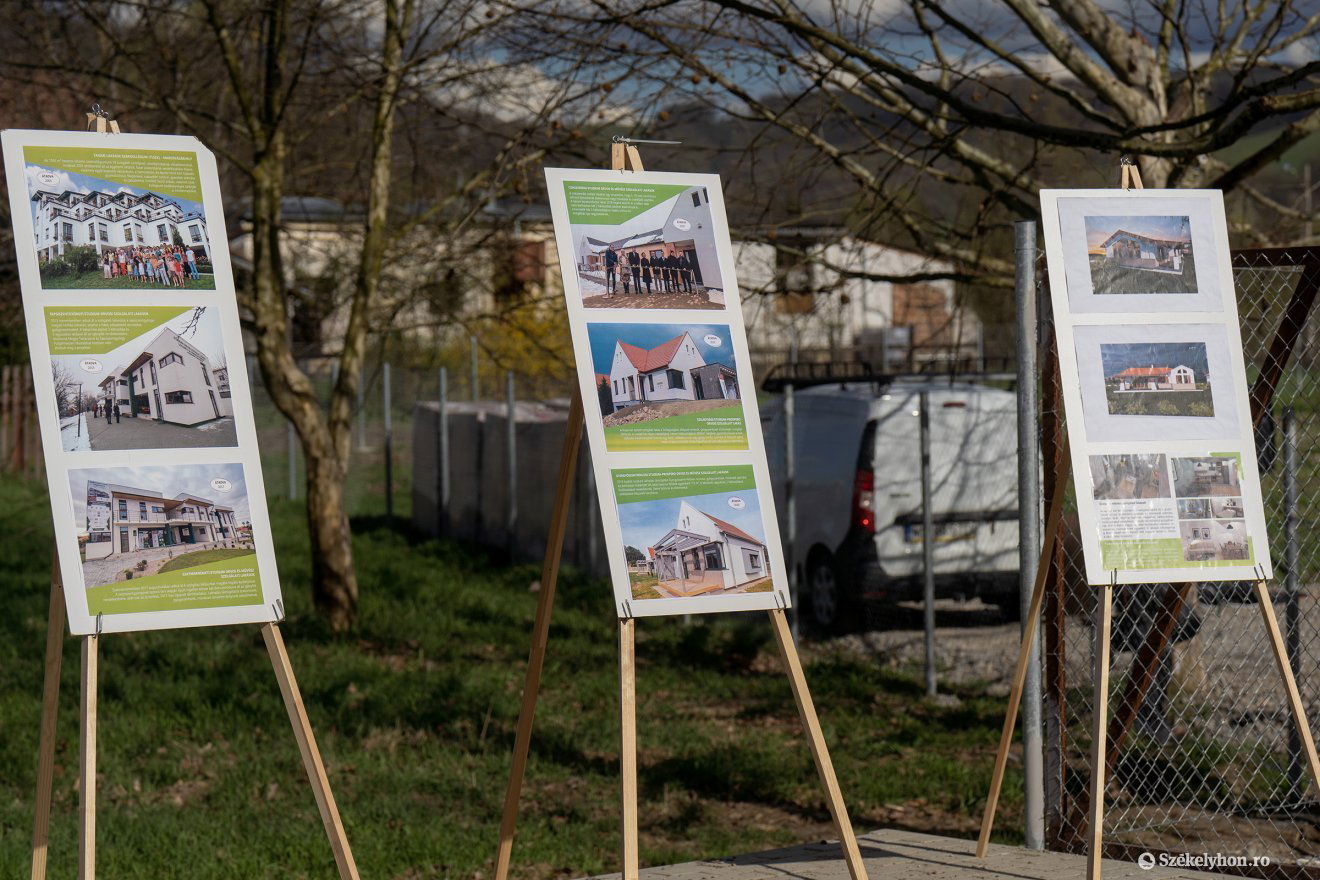 Az első két képsor a már átadott, a harmadik a most épülő lakásokat mutatja be •  Fotó: Haáz Vince