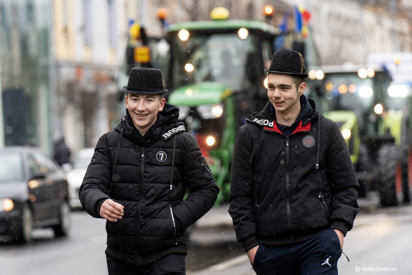 A fiatal gazdák is képviseltették magukat •  Fotó: Haáz Vince
