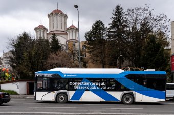 Jól vizsgáztak az elektromos buszok Marosvásárhelyen