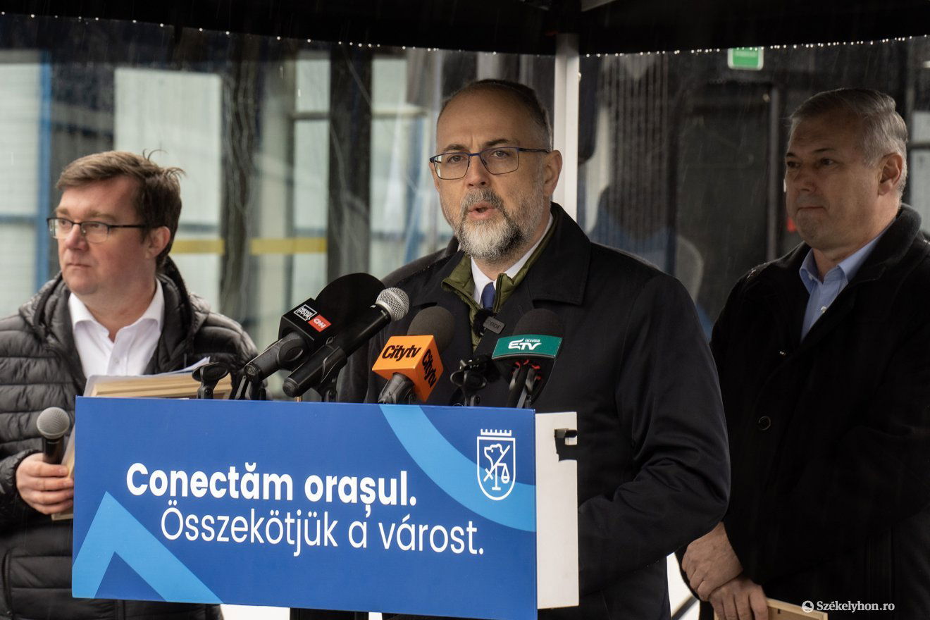 Kelemen Hunor arról beszélt, hogy fontos számukra Vásárhely •  Fotó: Haáz Vince