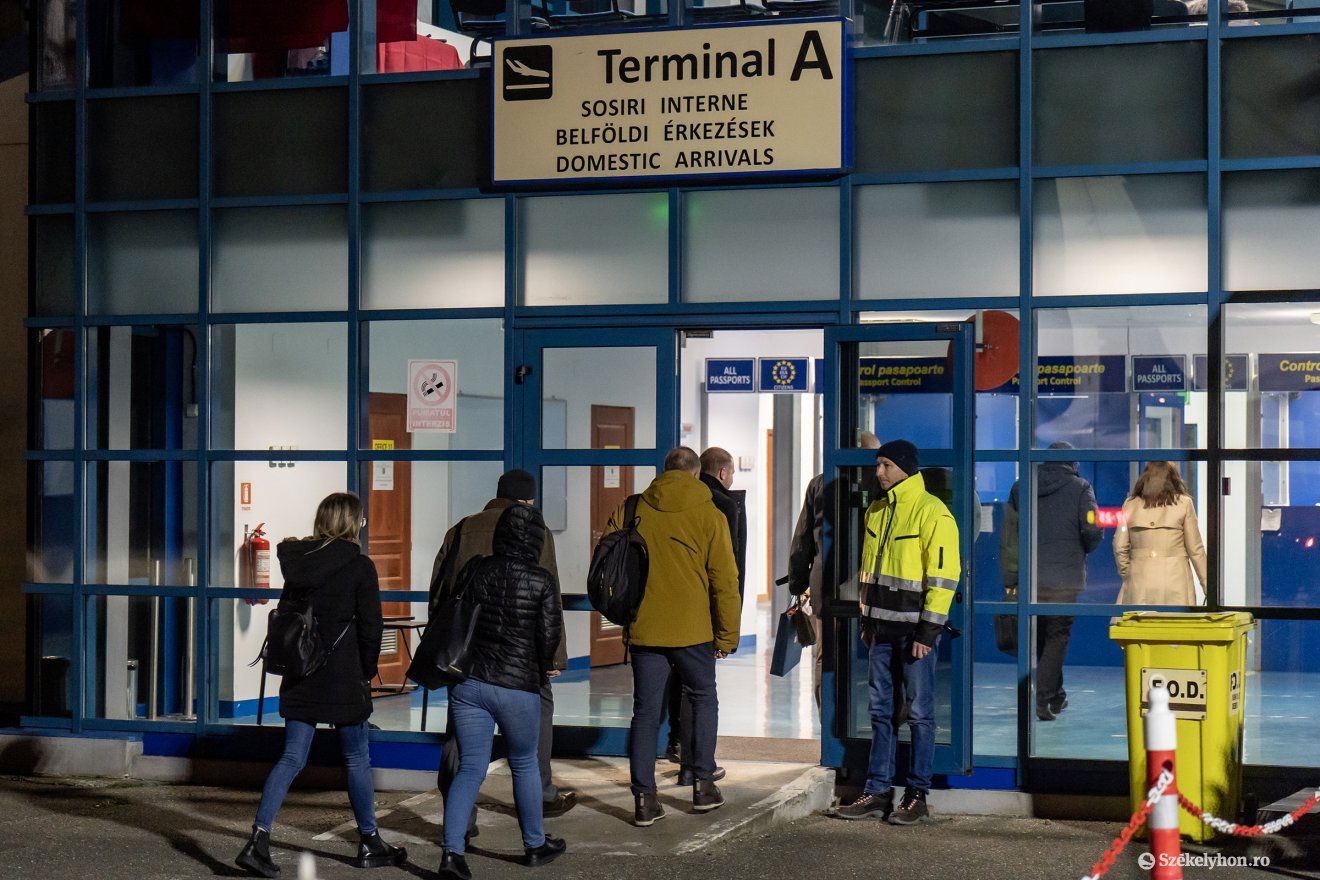 Jelentős utasszám-növekedést jegyeztek Marosvásárhelyen, de idén nem jön jól a Wizz Air két járatának felfüggesztése •  Fotó: Haáz Vince