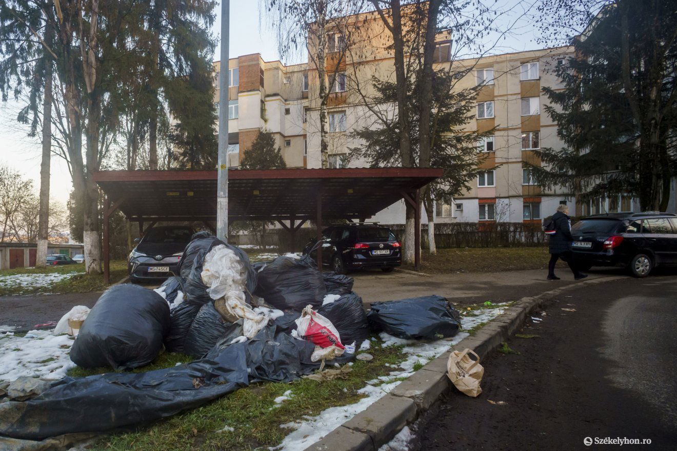 A háztartási szemétért április elejéig még mindig a Brantnert felel •  Fotó: Haáz Vince