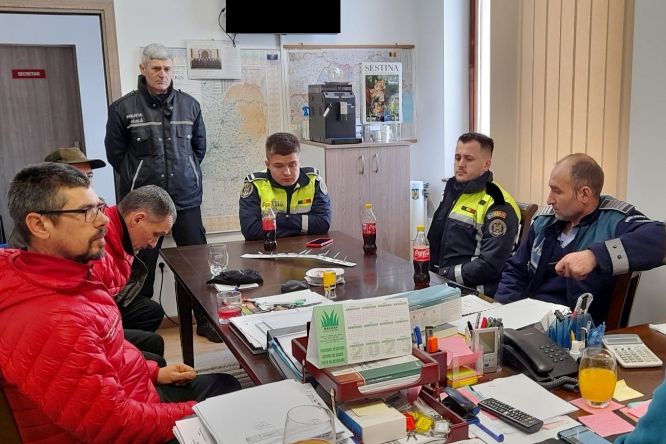 •  Fotó: Maros megyei hegyimentők Facebook-oldala