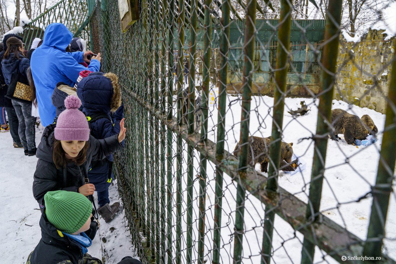 A gyermekek élveztek a műsort •  Fotó: Haáz Vince