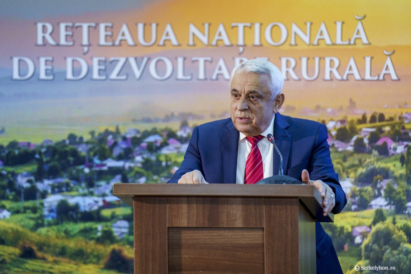 Petre Daea elégedett a vidékfejlesztésre adott uniós támogatásokkal •  Fotó: Haáz Vince