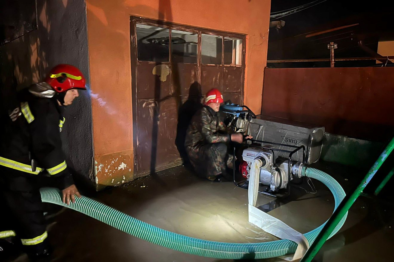 •  Fotó: Maros megyei tűzoltóság