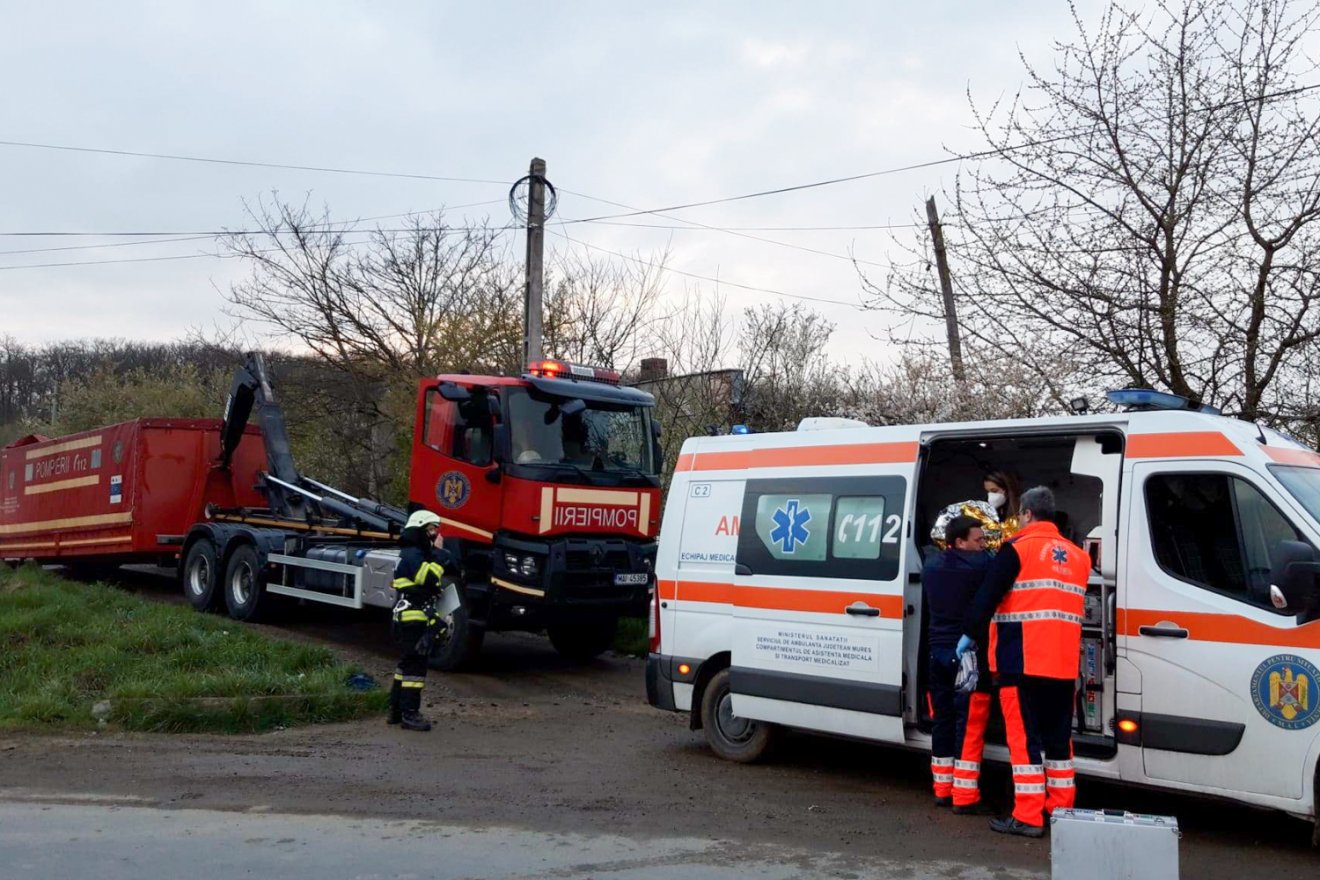 •  Fotó: Maros megyei tűzoltóság