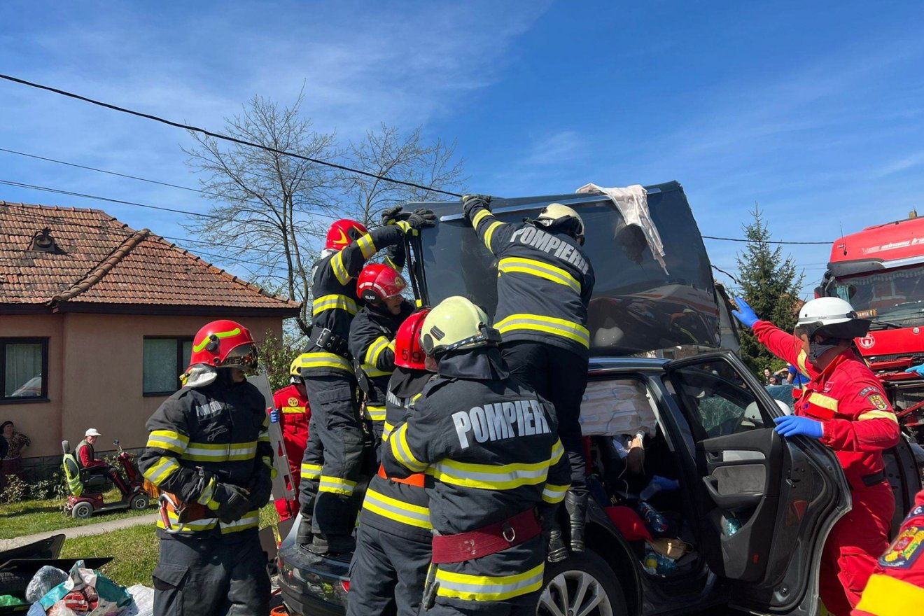 •  Fotó: Maros megyei tűzoltóság