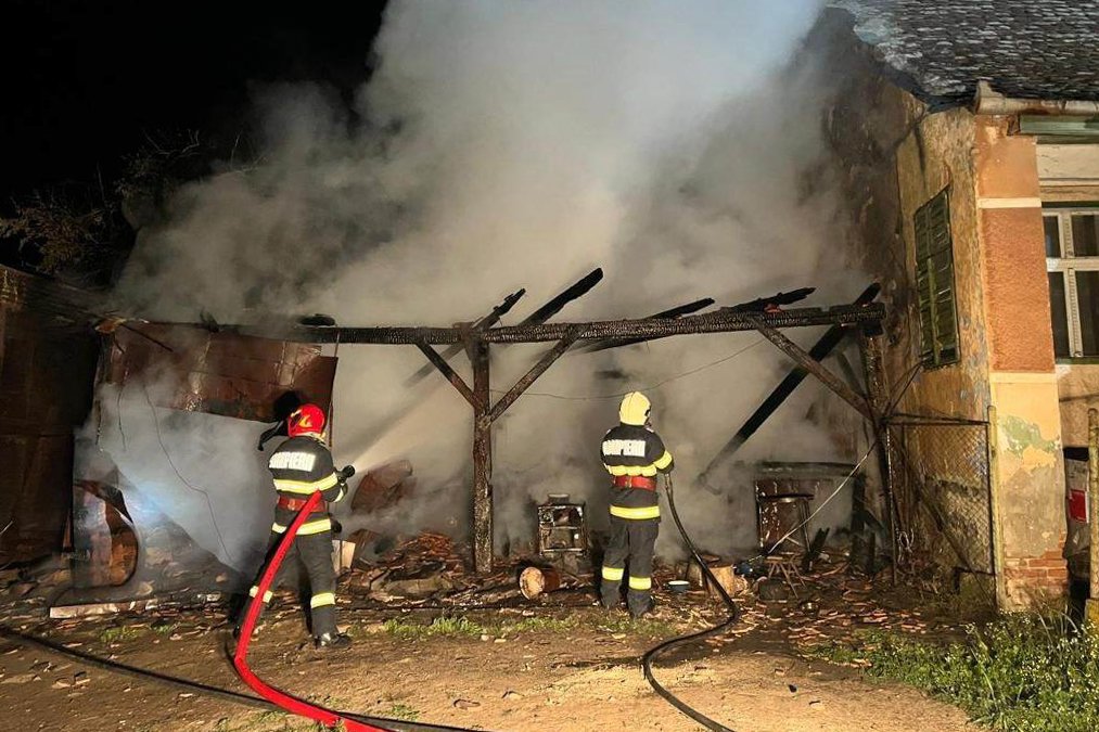 •  Fotó: Maros megyei tűzoltóság