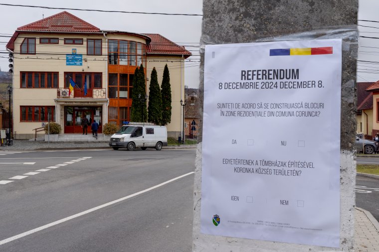 Referendumot rendeznek az elnökválasztás második fordulójával egy időben Koronkán a lakótelep-építésről