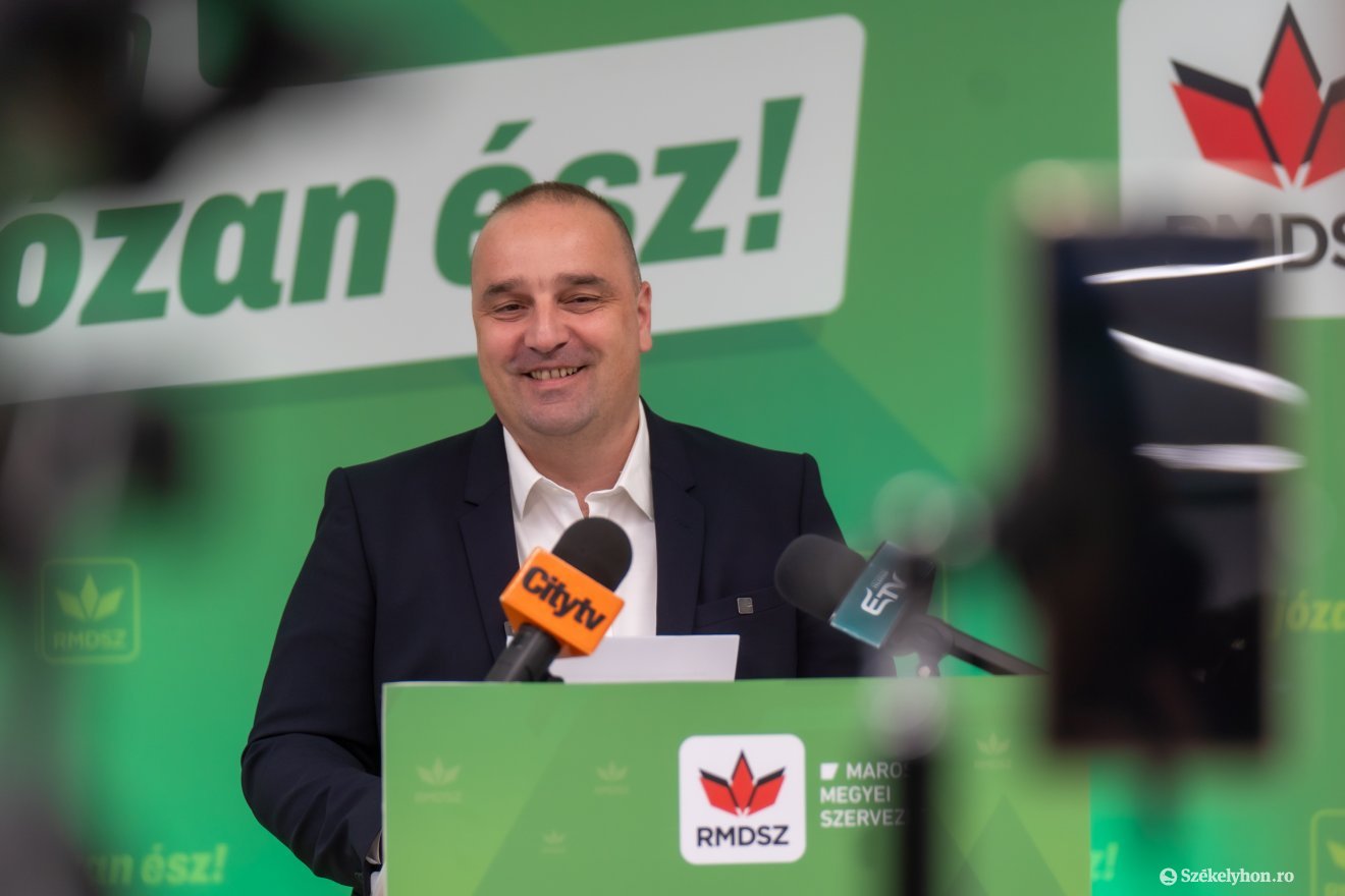 Csibi  Attila Zoltán elégedett •  Fotó: Haáz Vince