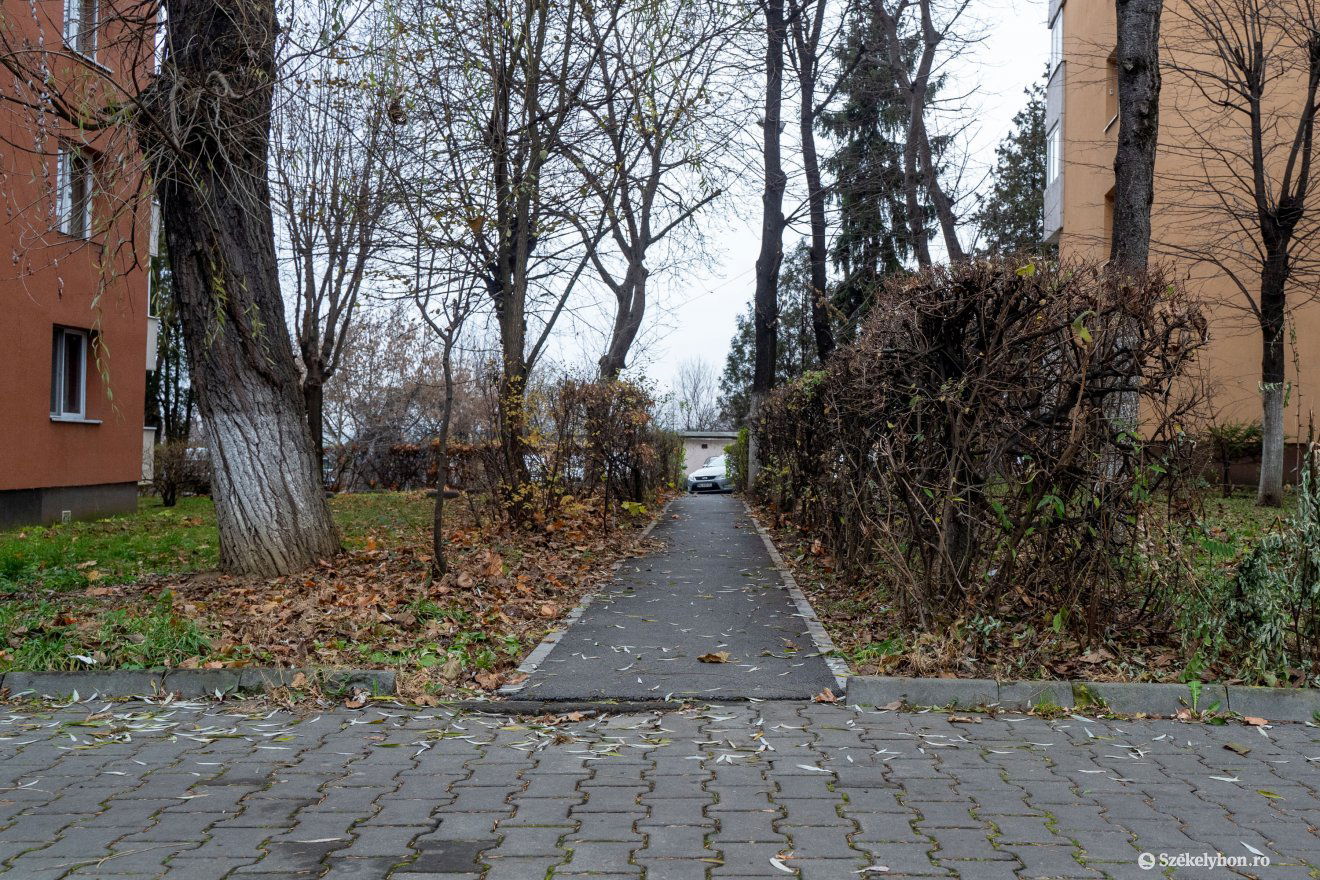 Most csak gyalog lehet közlekdni •  Fotó: Haáz Vince