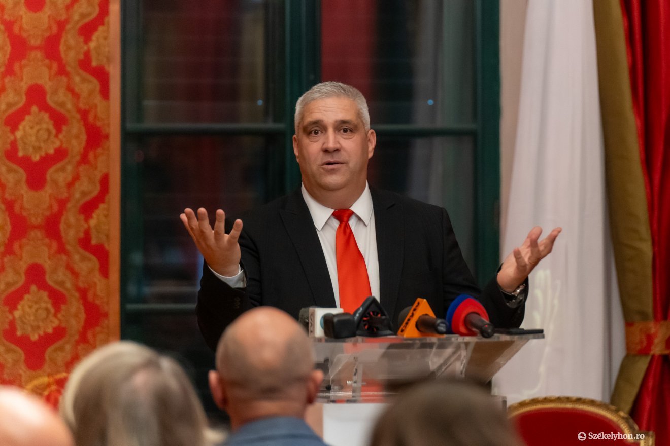 Sófalvi Szabolcs, Marosszentgyörgy polgármestere •  Fotó: Haáz Vince