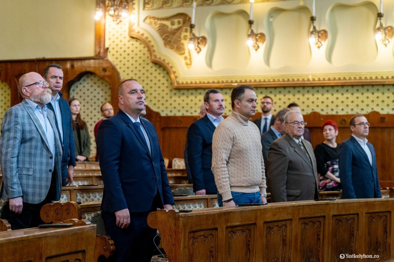 Az RMDSZ-es tanácsosok •  Fotó: Haáz Vince