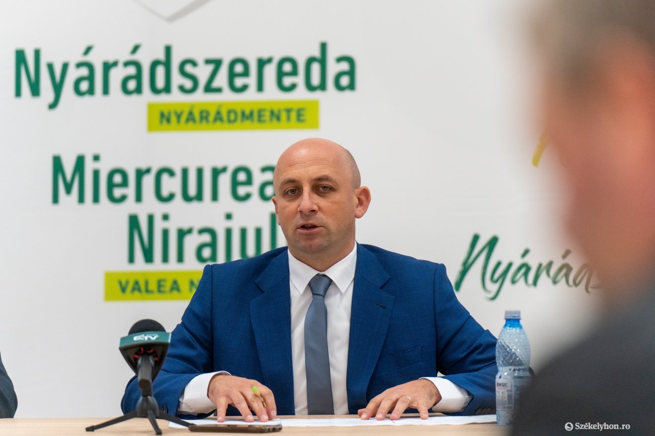 Tóth Sándor polgármester •  Fotó: Haáz Vince