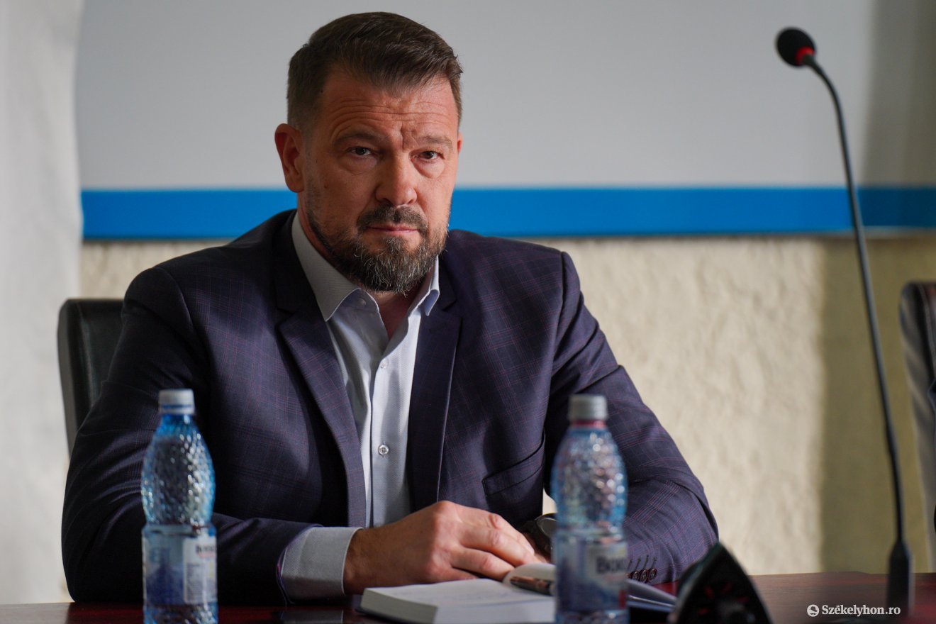Gombos Csaba városmenedzser •  Fotó: Haáz Vince