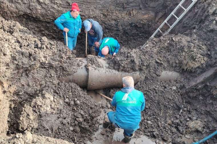 Éjszaka is dolgoznak a vízhálózaton