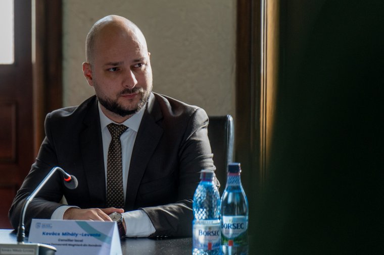 Kovács Mihály Levente alpolgármester veszi át ideiglenesen Soós Zoltán helyét