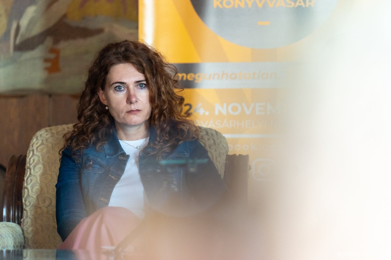 Makkai Kinga a gyerekprogramokat koordinálja •  Fotó: Haáz Vince