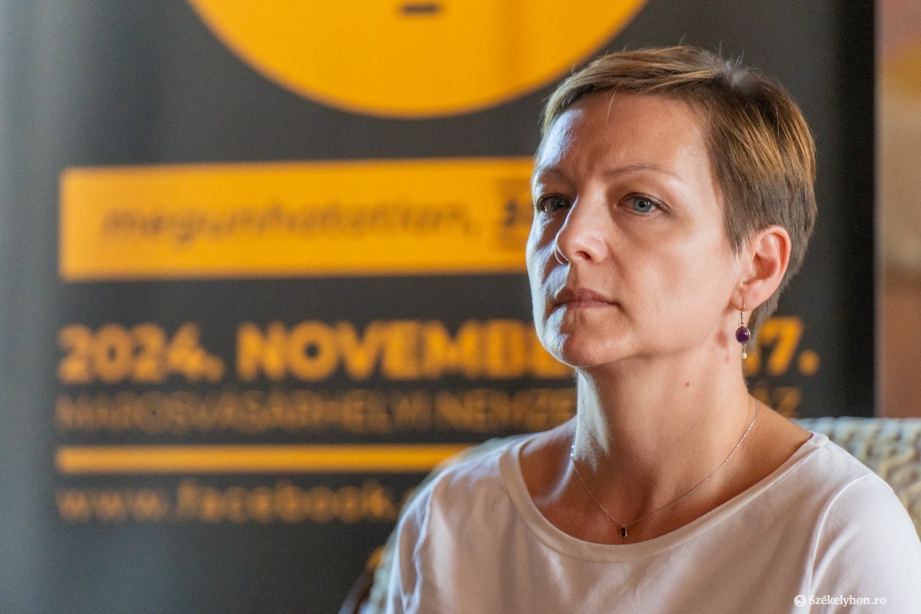 Krisár Ildikó, az Underground programokért felel •  Fotó: Haáz Vince