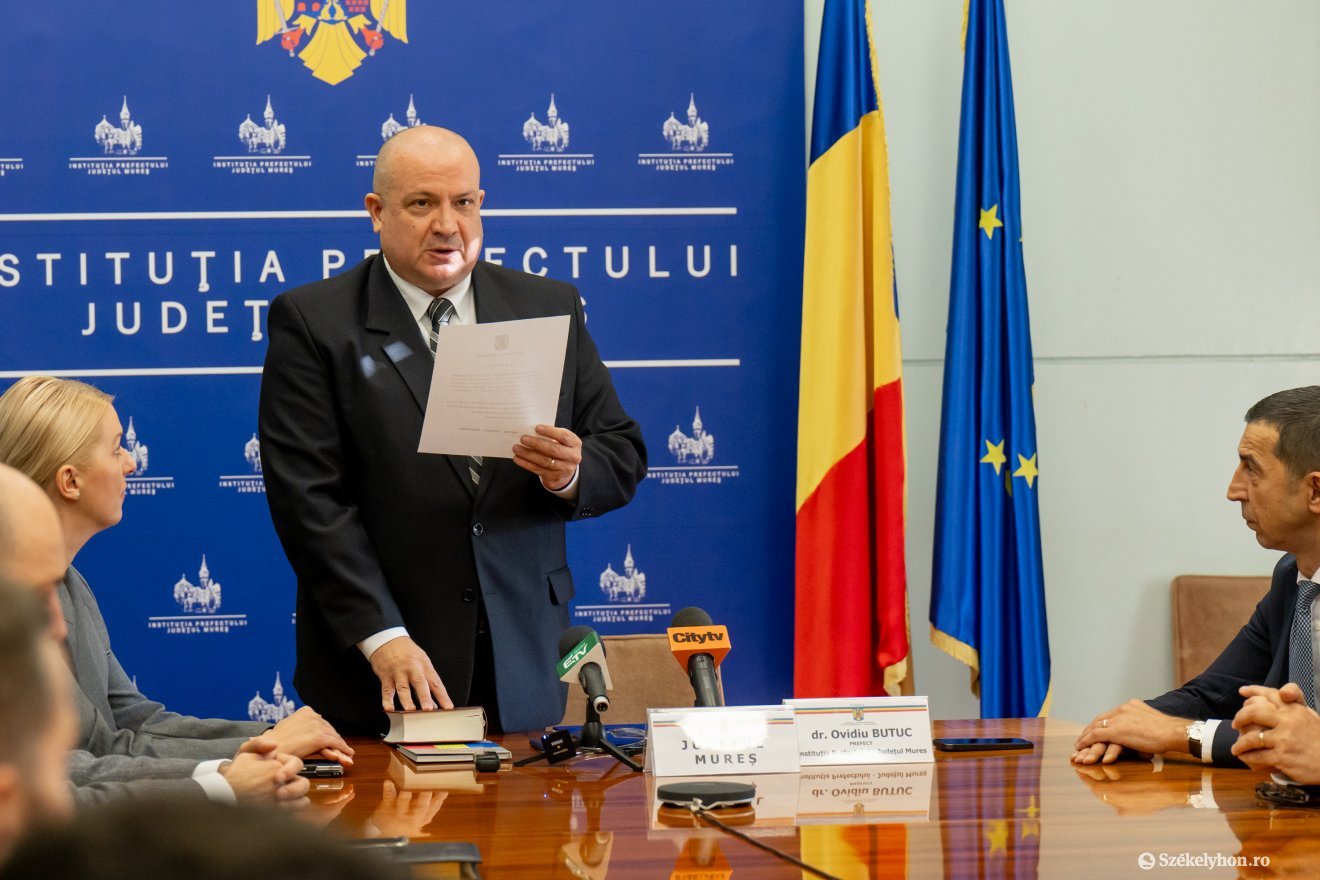 Ovidiu Butuc prefektus •  Fotó: Haáz Vince