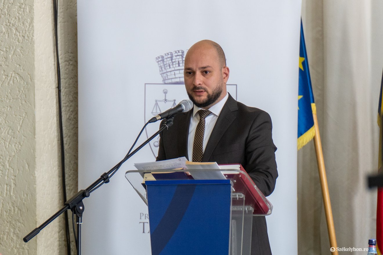Kovács Mihály Levente. Ideiglenesen Soós Zoltán helyébe kell lépnie •  Fotó: Haáz Vince