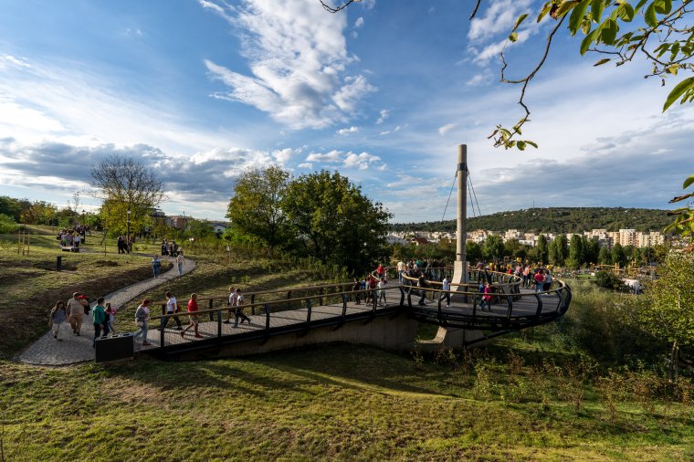 Már első nap népszerűnek bizonyult a Cserealja park