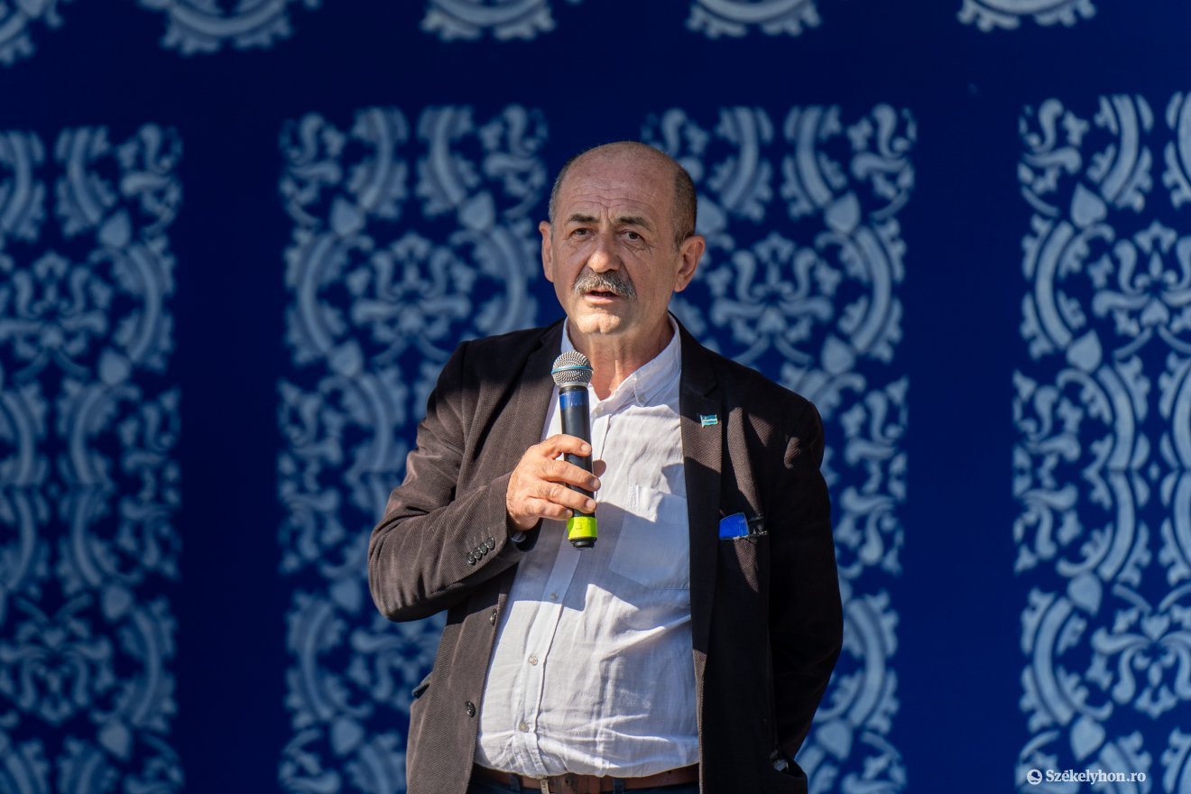 Kelemen László, az Erdélyi Hagyományok Háza Alapítvány elnöke •  Fotó: Haáz Vince