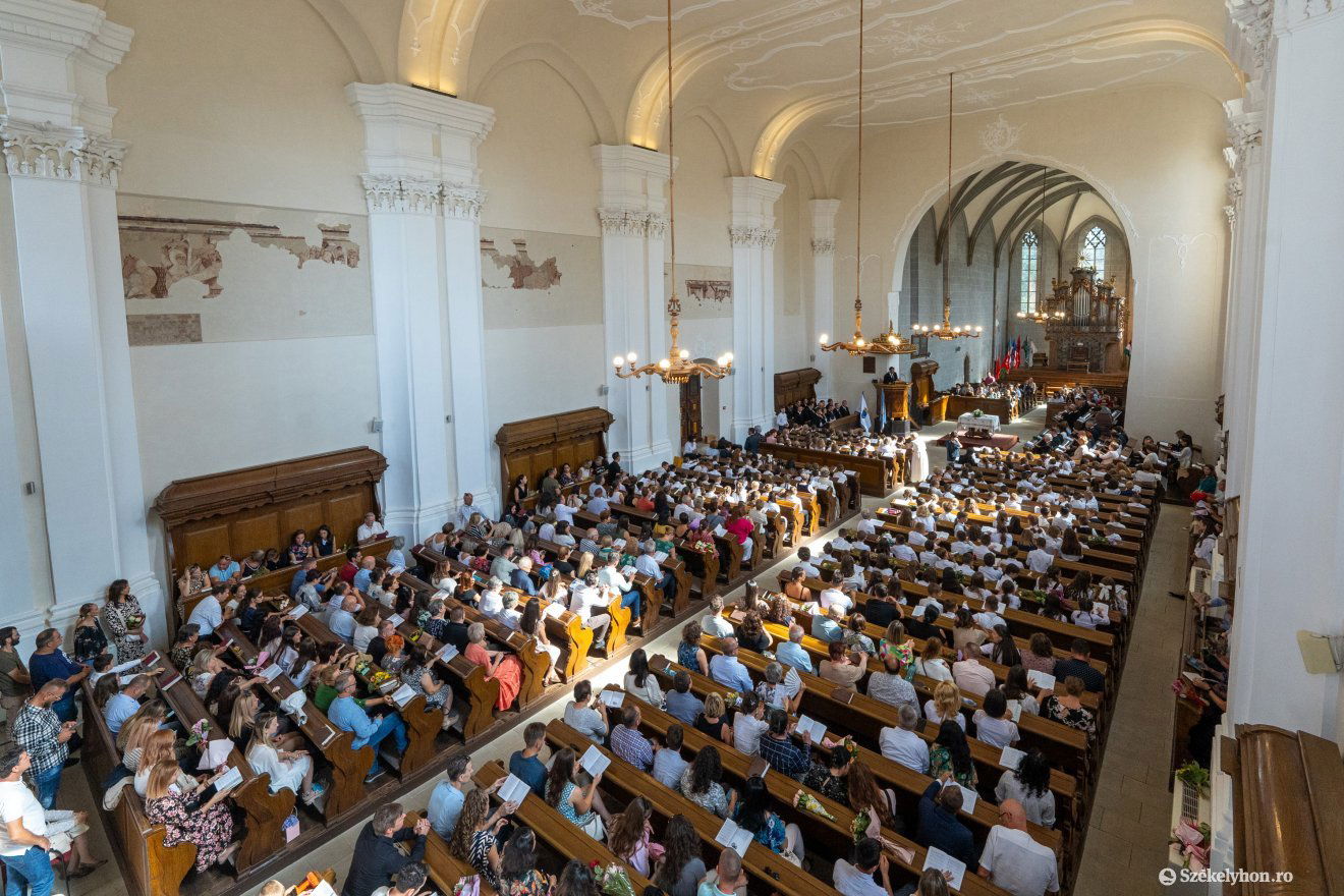 A marosvásárhelyi Vártemplomban is lesz istentisztelet •  Fotó: Haáz Vince