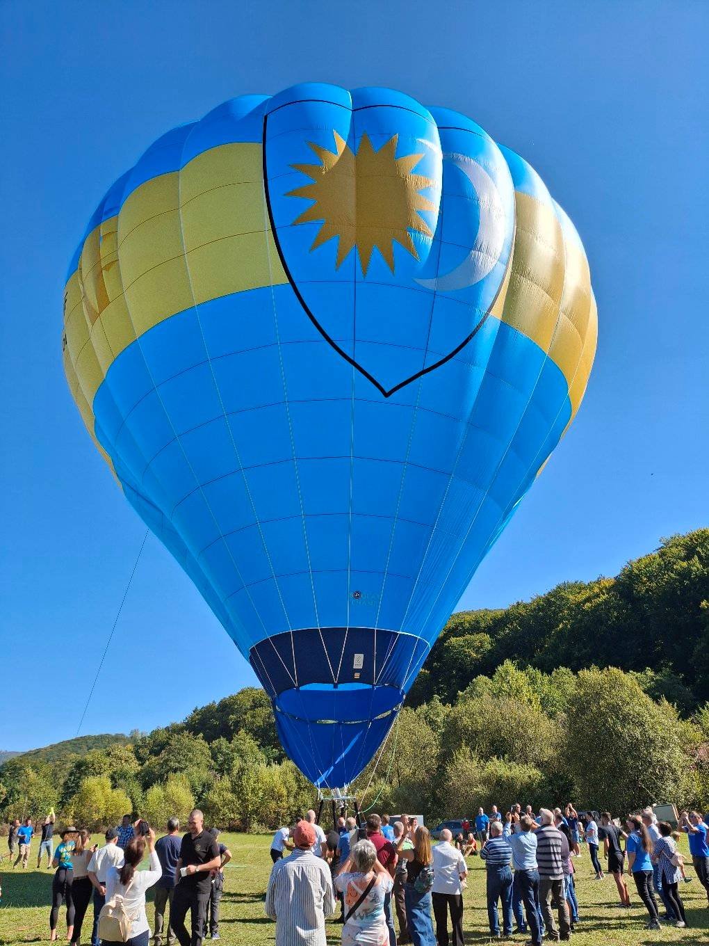 Már kész van, de még nem repülhet •  Fotó: Hőlégballon Szeged