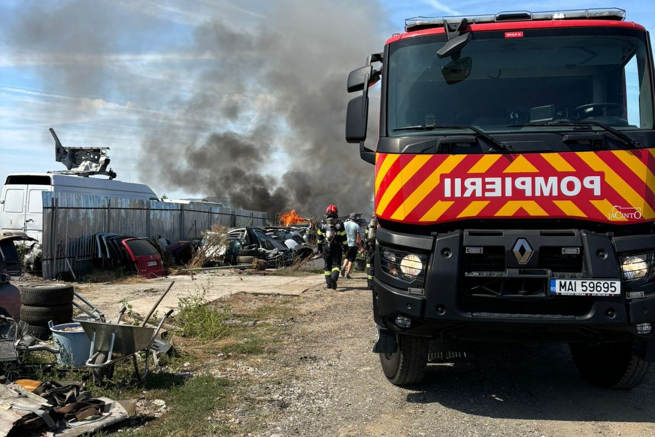 •  Fotó: Maros megyei tűzoltóság