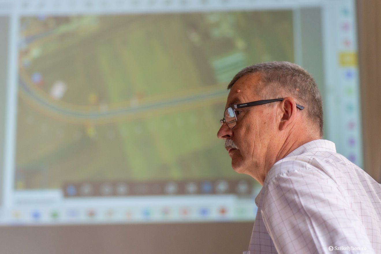 Molnár Lajos, a Metropolisz Övezet Egyesület ügyvezető igazgatója •  Fotó: Haáz Vince