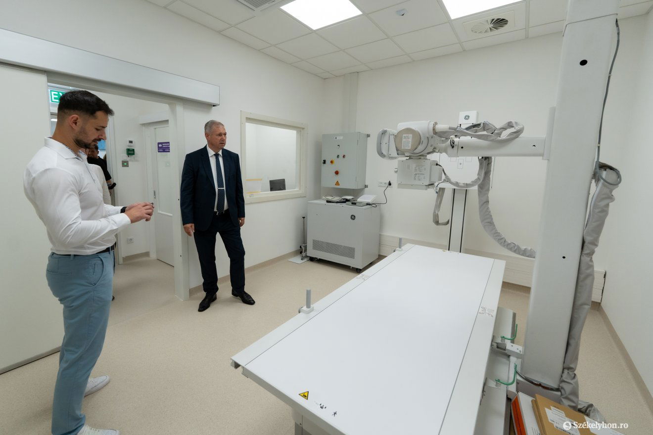 A legkorszerűbb gépeket használják majd a gyógyításra •  Fotó: Haáz Vince