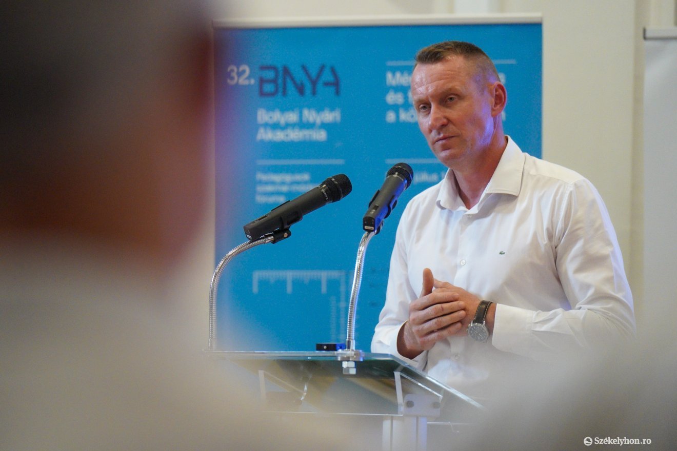 Fülöp László Zsolt, Szováta polgármestere •  Fotó: Haáz Vince