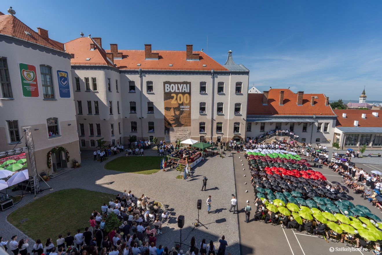 Ilyen lesz a Bolyai udvara hamarosan •  Fotó: Haáz Vince