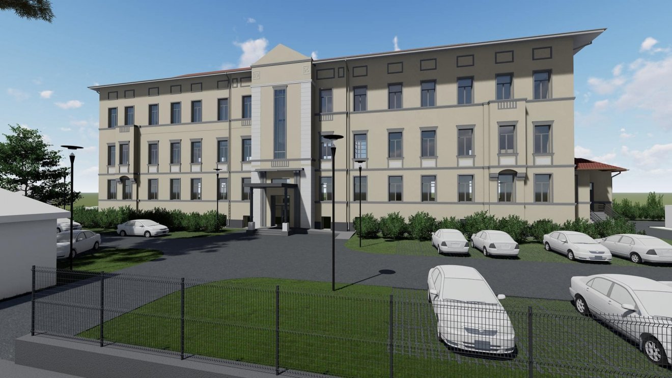 Ilyen lesz a felújítás után – legalábbis a látványterv szerint •  Fotó: Péter Ferenc közösségi oldala